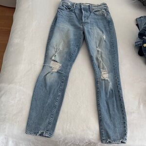 MOTHER Light Blue Denim Jeans